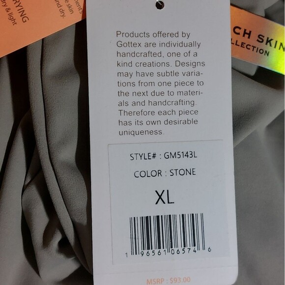 Gottex Studio Women's Performance Yoga High Rise Flare Active Pants Stone XL NWT - Picture 10 of 11